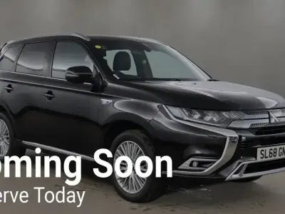 Used Mitsubishi Outlander P-HEV 2018 Black Estate