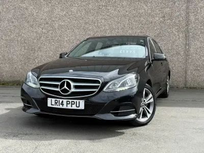 Begagnad Mercedes E220 SE 2014 Svart Sedan
