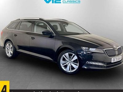 Used Skoda Superb SE L 150 HP (110 kW) 2021 Black Estate