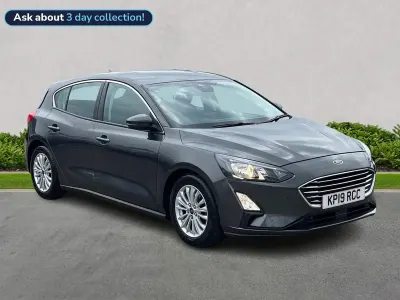 Used Ford Focus Titanium 125 HP (91 kW) 2019 Grey Hatchback