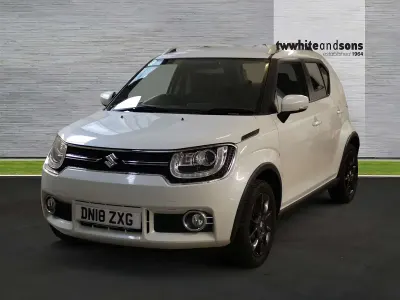 Używany Suzuki Ignis SZ5 90 KM (66 kW) 2018 Biały SUV