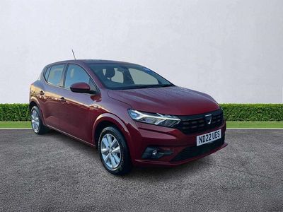 Red Used 2022 Dacia Sandero Comfort Hatchback | £9,269 (Good price)