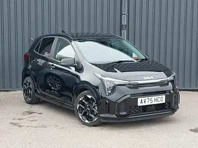 Used Kia Picanto GT-Line S 68 HP (50 kW) 2025 Black Hatchback