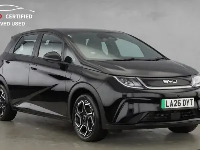 New BYD Dolphin Boost 130 kW (177 HP) 2026 Black Hatchback