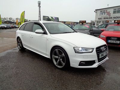 used Audi A4 2.0 S-LINE AVANT TDI BLACK EDITION 5-Door Estate 2012