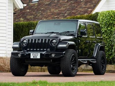 Used Jeep Wrangler Overland 2023 Black SUV