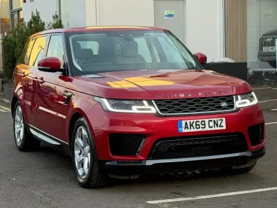 Used Land Rover Range Rover Sport HSE 306 HP (225 kW) 2019 Red SUV