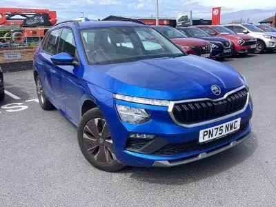 Used Skoda Kamiq SE 113 HP (83 kW) 2025 Race blue metallic SUV