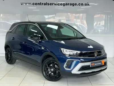 Used Vauxhall Crossland Elite 130 HP (95 kW) 2021 Blue SUV