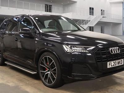 Used Audi Q7 Black Edition 286 HP (210 kW) 2020 Black SUV