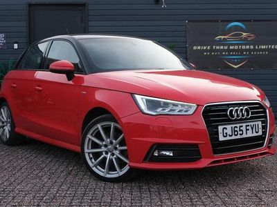 Used Audi A1 Sportback S-Line 125 HP (91 kW) 2015 Red Hatchback