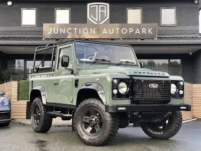 Used Land Rover Defender 2008 Green Pickup