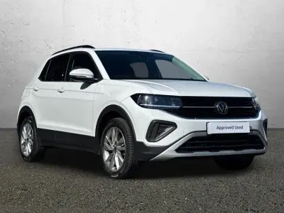 Used VW T-Cross Match 115 HP (84 kW) 2024 White SUV
