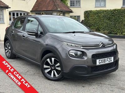 Grey Used 2018 Citroën C3 Feel Hatchback | £4,495 (Fair price)