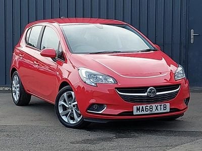 Used Vauxhall Corsa SRi 100 HP (73 kW) 2018 Red Hatchback