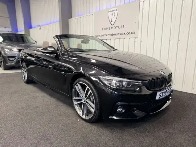 Used BMW 435 M Sport 308 HP (226 kW) 2019 Black Cabriolet