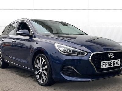 Blue Used 2018 Hyundai i30 Premium Estate | £13,495 (A bit pricey)