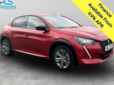 Used Peugeot e-208 Allure+ 100 kW (136 HP) 2023 Red Hatchback