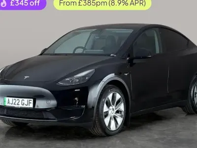 Used Tesla Model Y Long Range AWD 378 kW (514 HP) 2022 Black SUV