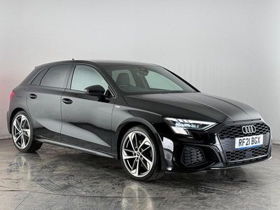 Used Audi A3 Sportback 150 HP (110 kW) 2021 Black Hatchback