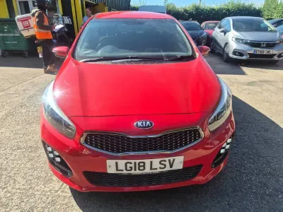 Used Kia Ceed GT-Line 2018 Red Hatchback