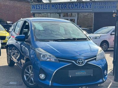 Used Toyota Yaris 2015 Blue Hatchback