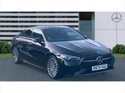 Black Used 2024 Mercedes CLA200 AMG Line Premium Coupe | £27,292 (Fair price)