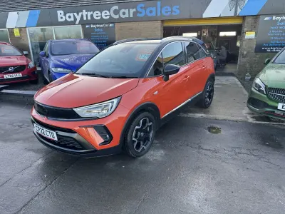 Used Vauxhall Crossland Ultimate 110 HP (80 kW) 2022 Orange SUV