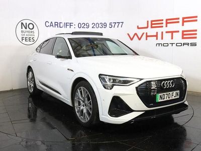 Used Audi e-tron Comfort 300 kW (408 HP) 2020 White SUV