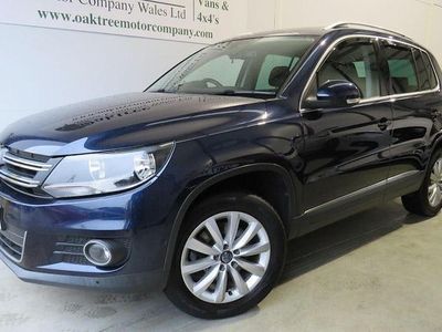 Blue Used 2014 VW Tiguan Match SUV | £6,995 (Fair price)