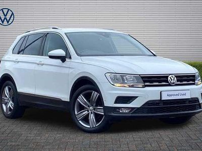 Used VW Tiguan Match 130 HP (95 kW) 2019 Pure white SUV