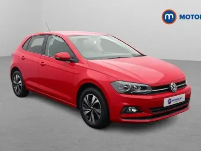 Used VW Polo Match 95 HP (69 kW) 2021 Red Hatchback