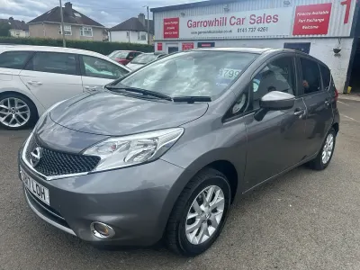 Used Nissan Note Acenta Premium 80 HP (58 kW) 2017 Grey Hatchback