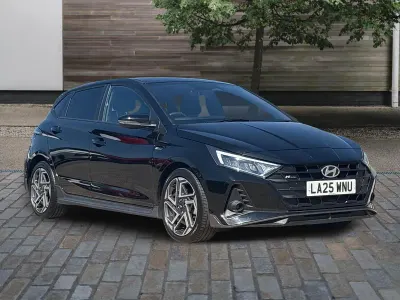 Used Hyundai i20 N Line 100 HP (73 kW) 2025 Black Hatchback