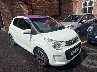 Used Citroën C1 Flair 82 HP (60 kW) 2016 White Hatchback