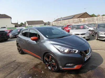 Used Nissan Micra Tekna 90 HP (66 kW) 2017 Grey Hatchback