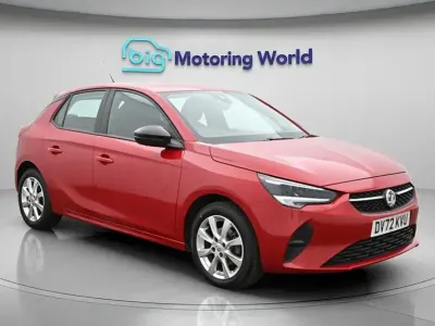 Second-hand Vauxhall Corsa Design Edition 75 CP (55 kW) 2022 Roșu Hatchback