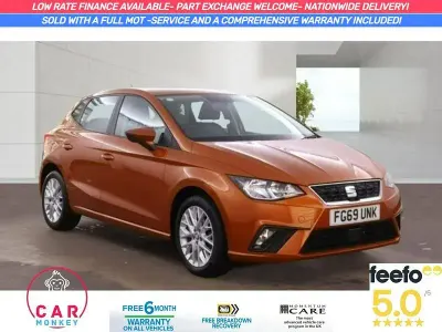 Used Seat Ibiza SE Technology 80 HP (58 kW) 2019 Orange Hatchback