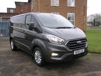 Grey Used 2021 Ford Transit Custom Limited Van | £12,995 (Super price)
