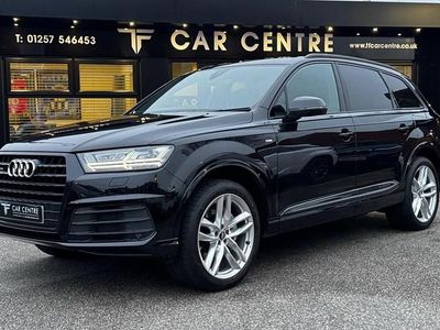 Used Audi Q7 S-Line 272 HP (200 kW) 2018 Black SUV