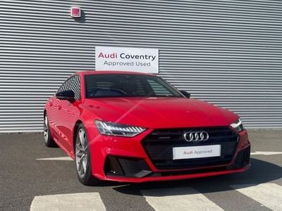 Used Audi A7 Black Edition 242 HP (177 kW) 2020 Red Hatchback