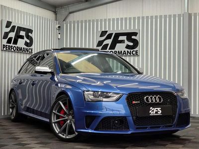Used Audi RS4 Advanced 450 HP (330 kW) 2014 Blue Estate