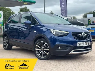 Used Vauxhall Crossland X Elite 83 HP (61 kW) 2020 Blue SUV