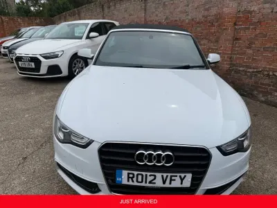Used Audi A5 Cabriolet S-Line 2012 White Cabriolet