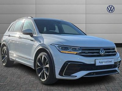 Used VW Tiguan R-line 150 HP (110 kW) 2023 White SUV