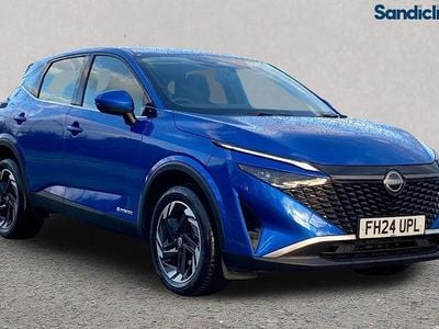 Special metallic magnetic blue Used 2024 Nissan Qashqai Acenta Premium SUV | £20,363 (Good price)