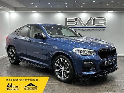 Blue Used 2019 BMW X4 M Sport SUV | £21,494 (Fair price)