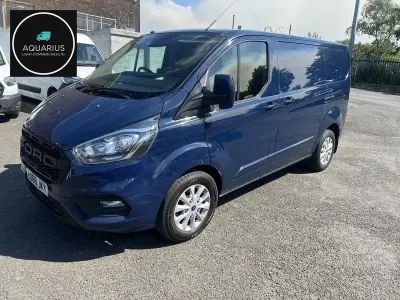 Used Ford Transit Custom Limited 170 HP (125 kW) 2019 Blue Van