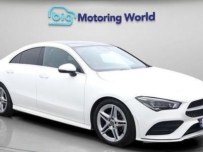 Used Mercedes CLA180 AMG line 136 HP (100 kW) 2021 White Sedan