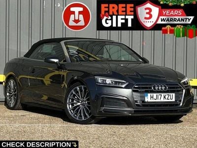 Grey Used 2017 Audi A5 Cabriolet S-Line Cabriolet | £14,021 (Fair price)